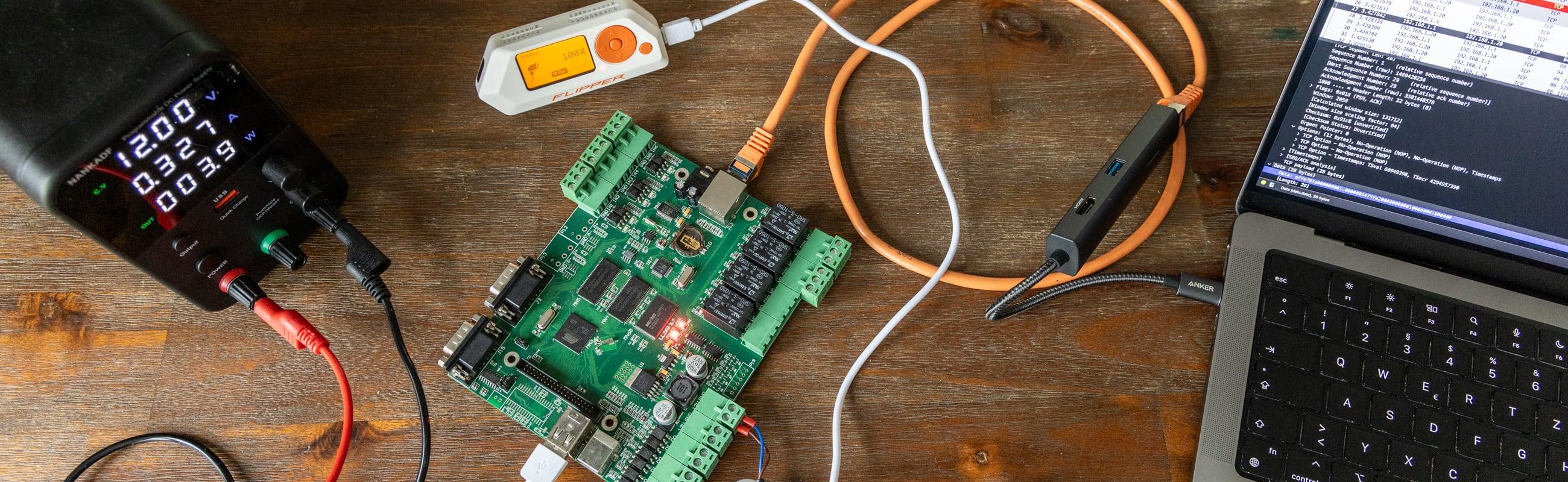 Featured image Reverse Engineering the API of a turnstile controller